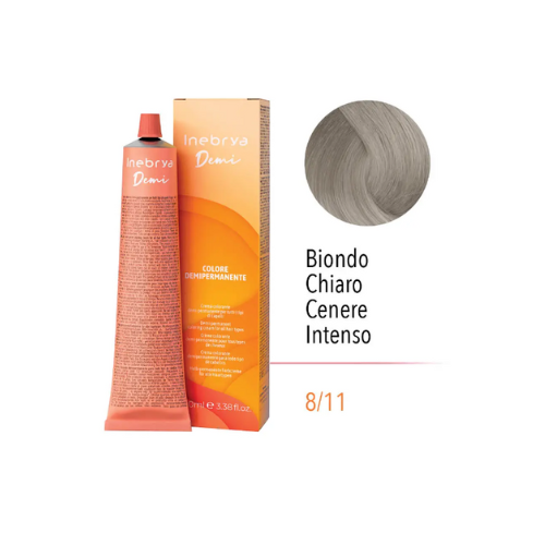 Inebrya Demi polparmanentni toner barva 8/11 100ml