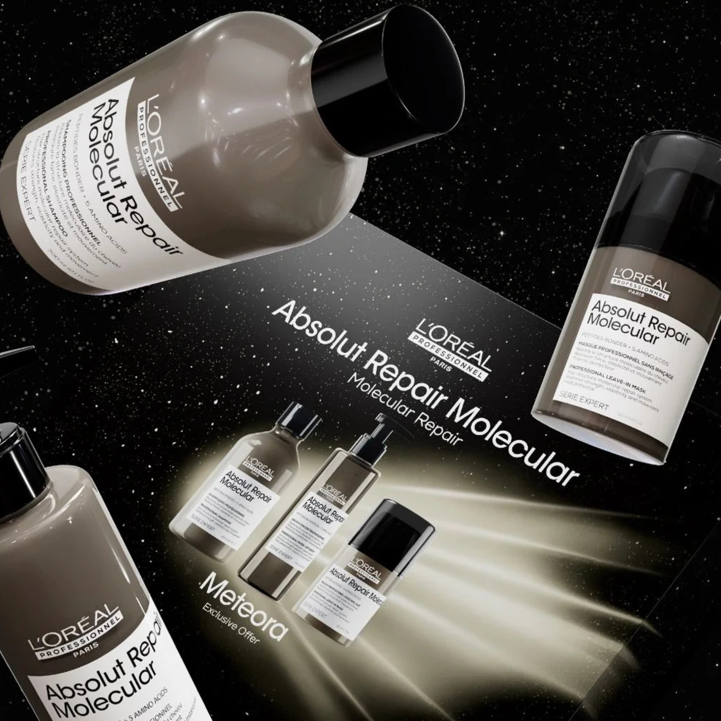 L´oreal Absolut repair molecular set za poškkodvane lase TRIO + darilo
