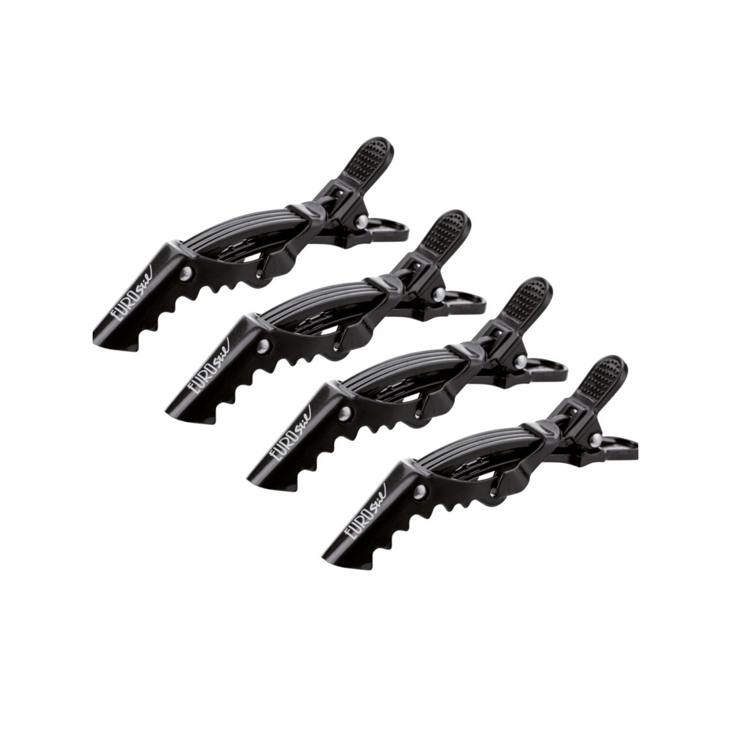 Oriol Dragon ločevalne sponke za lase 11cm - 4kos