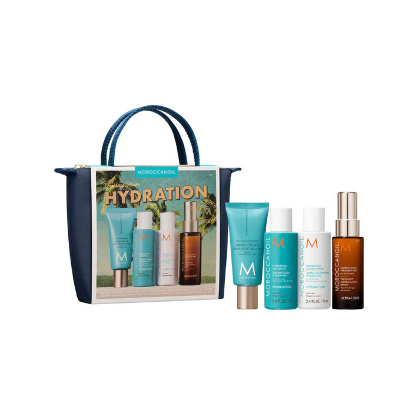 Moroccanoil Travel set Hydration - set za suhe in dehidrirane lase