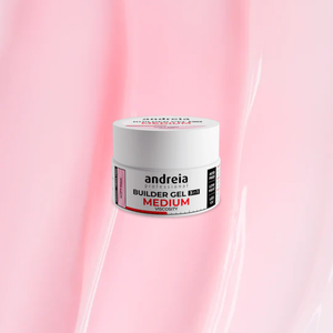 Andreia Builder Gel Medium Viscosity Soft Pink gradilni gel za nohte 22gr
