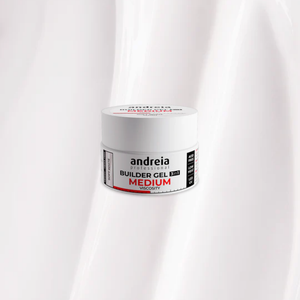 Andreia Builder Gel Medium Viscosity Soft White gradilni gel za nohte 22gr