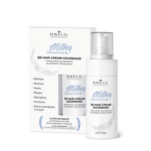 Brelil Milky BB hranilna krema za nego las brez izpiranje 150 ml