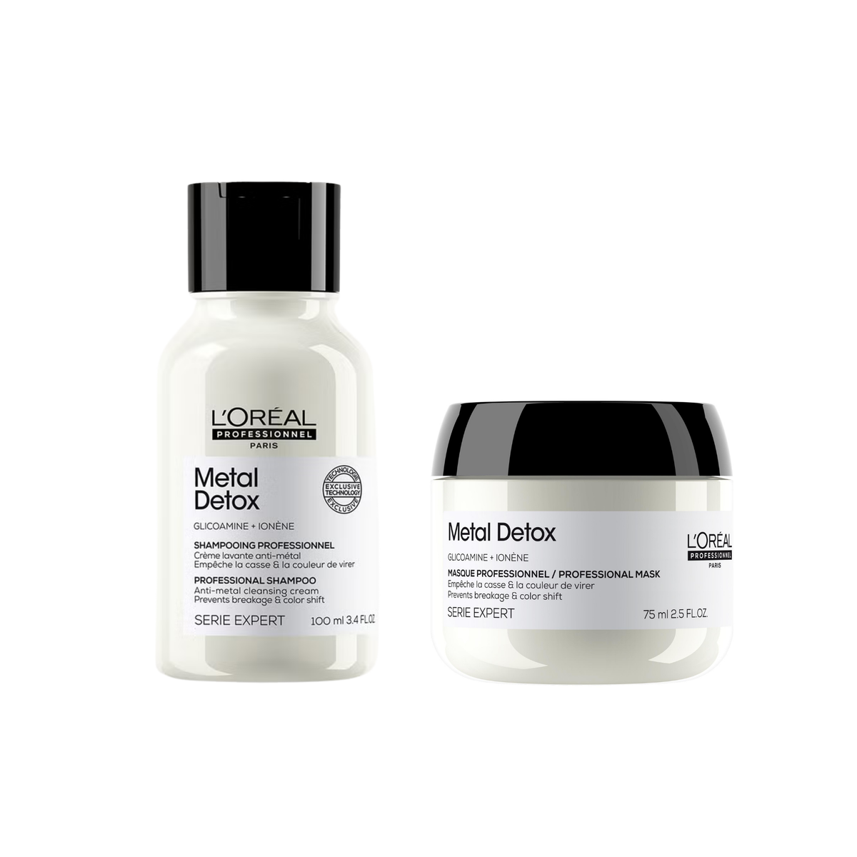 L´oreal Matal detox DUO travel size 30ml - šampon in maska