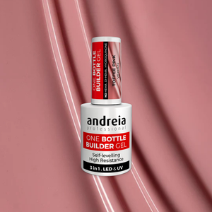 Adreia Professional One Bottle Builder Gel 3 in 1 - Toffee pink gradini gel 14ml