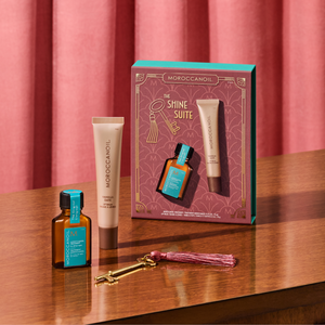 Moroccanoil Stocking Stuffer duo set olje in lip gloss- Vanilla