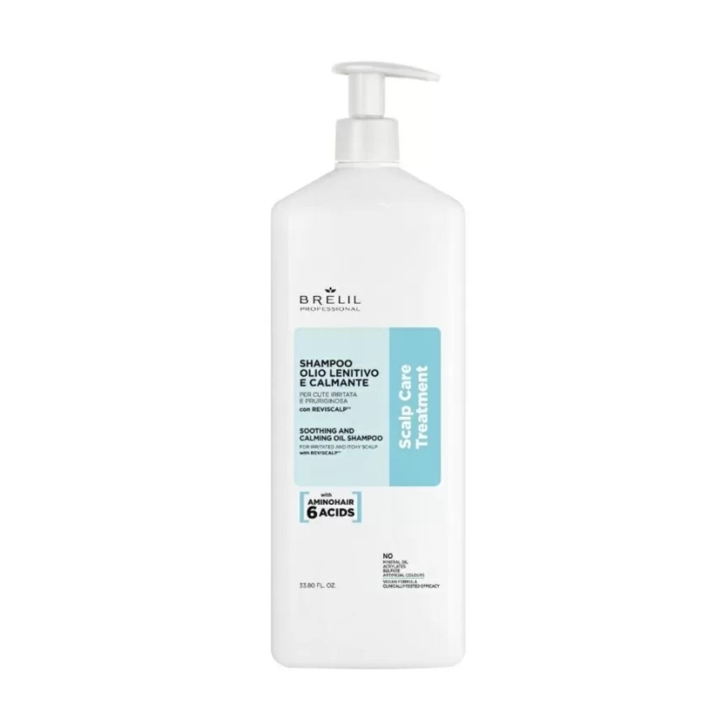 Brelil Scalp Care Calming šampon za nego občutljivega lasišča 1000 ml