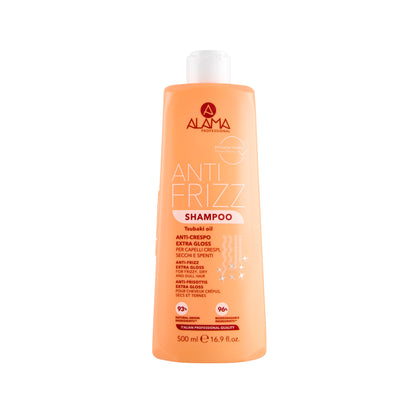 Alama  Anti-frizz šampon proti neukrotljivim lasem 500 ml