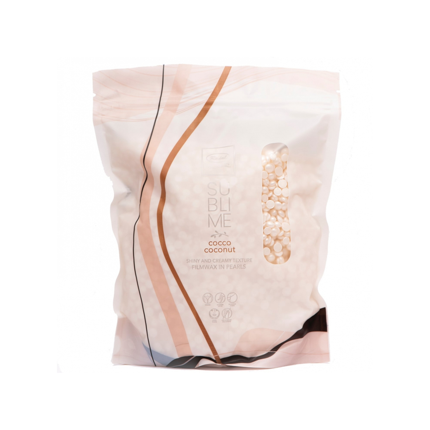 Ro.Ial vosek za depilacijo v granulah - Sublime kokos Bianco 800g