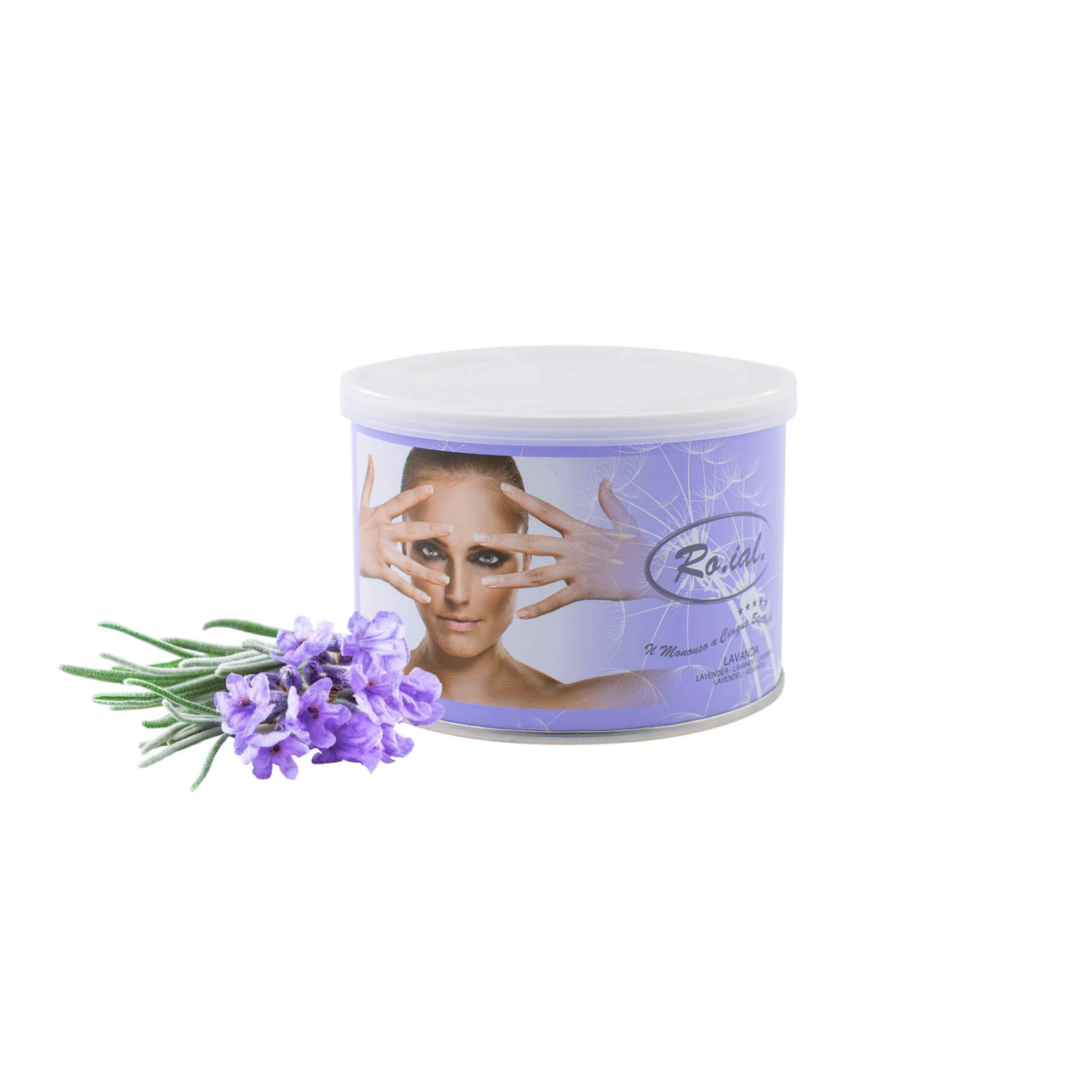 Ro.Ial vosek za depilavijo v pločevinki - Lavanda 400ml