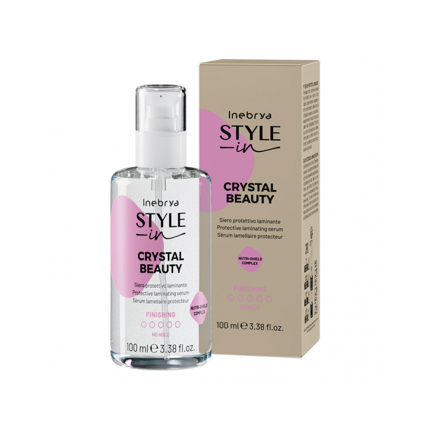 Inebrya Style-in zaščitni laminacijski serum za lase 100 ml