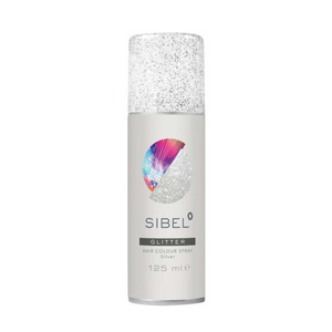 Sprej z bleščicami za lase 125 ml - srebrn