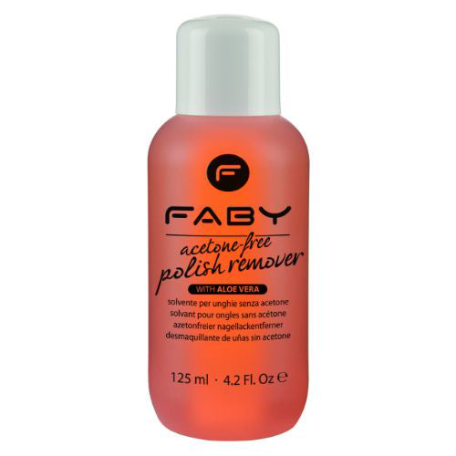 Faby Acetone-free Odstranjevalec laka za nohte 125ml