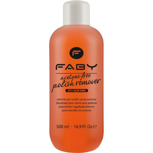 Faby Acetone-free Odstranjevalec laka za nohte 500ml