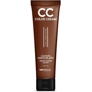 Brelil barvna maska za lase - čokoladno rjava CC Color Cream