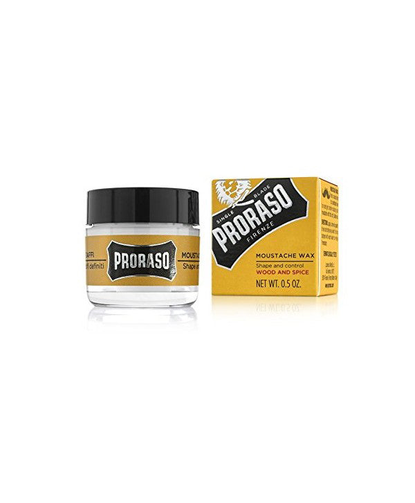 Proraso vosek za brke Wood and Spice - 15ml