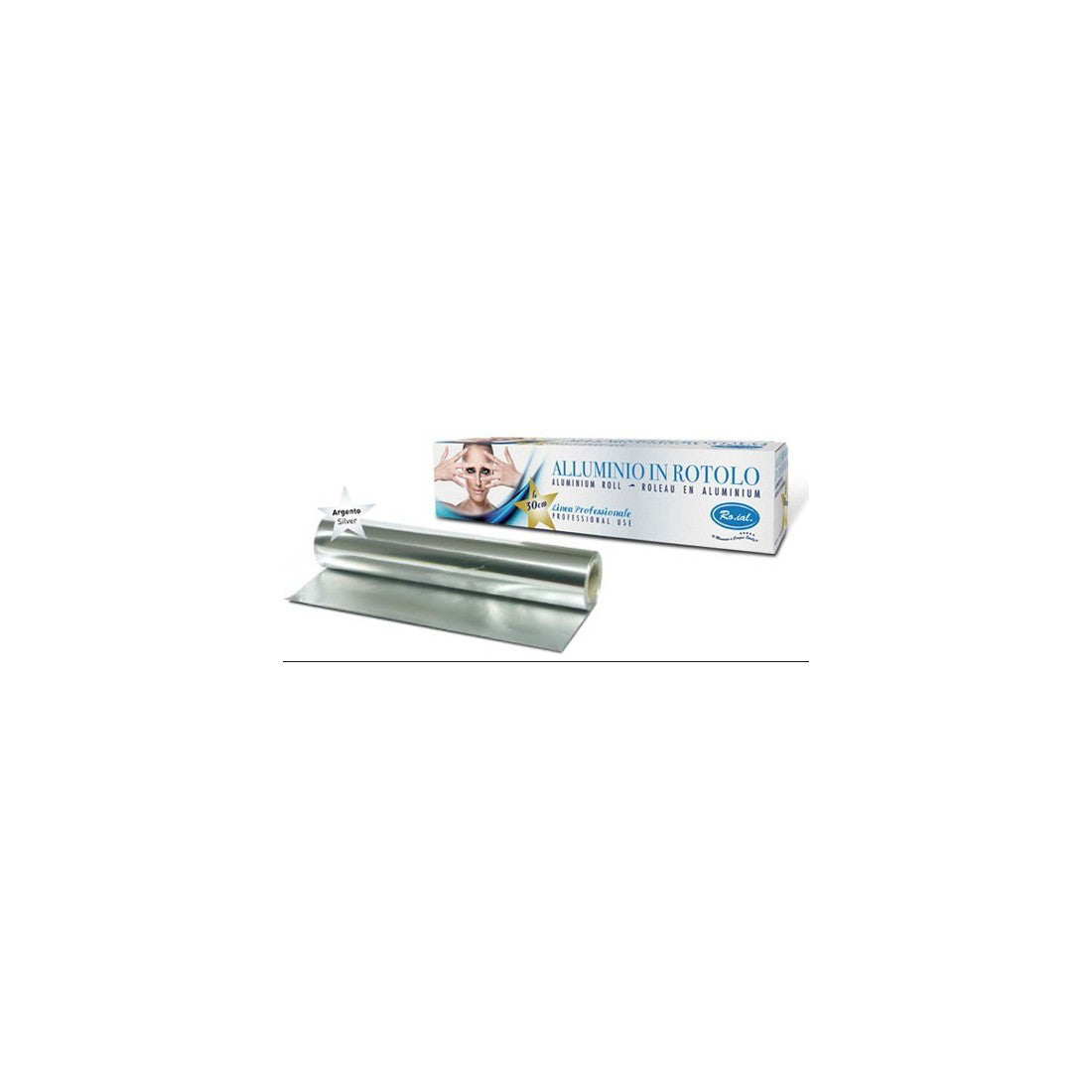 Folija ALU srerna folija za pramena 30cmx100m - RO472