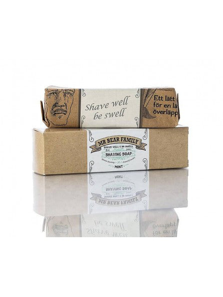 Mr.Bear milo za britje Shaving Soap Mint -80g