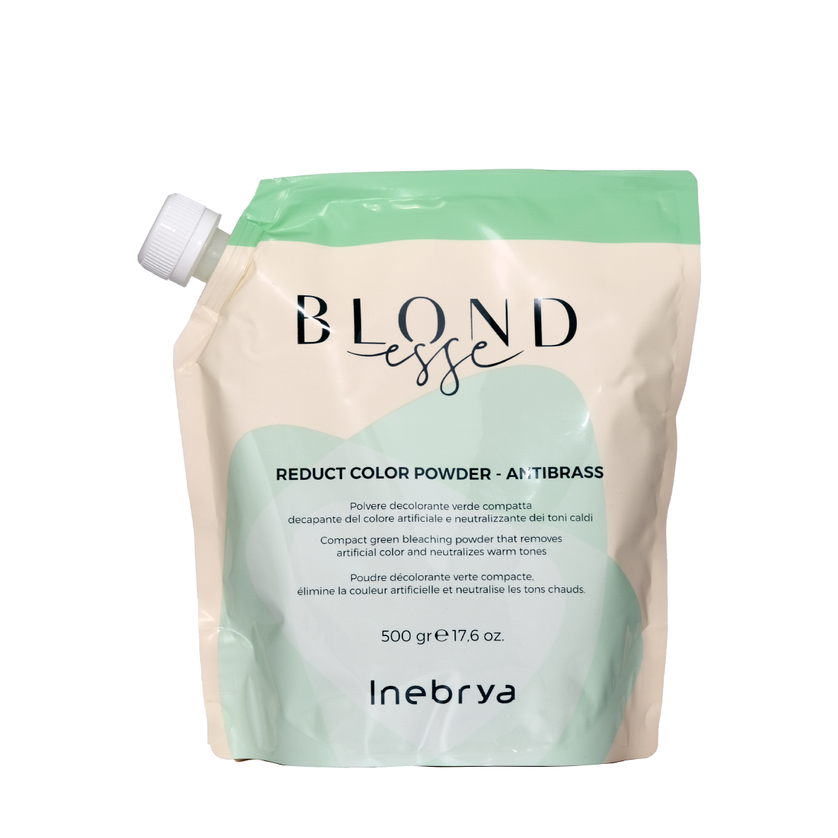 Inebrya Blondesse belilo/blanž za odstranjevanje kemične barve Reduct Color Antibrass 500g