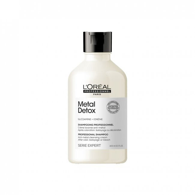L’Oreal Metal Detox čistilni šampon za barvane in poškodovane lase 300ml
