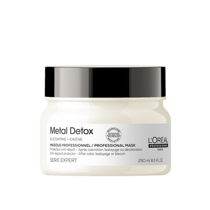 L’Oreal Metal Detox maska za suhe in poškodovane lase 250ml
