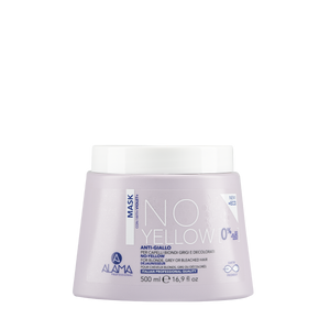 Alama No yellow maska za blond, sive in beljene lase 500ml