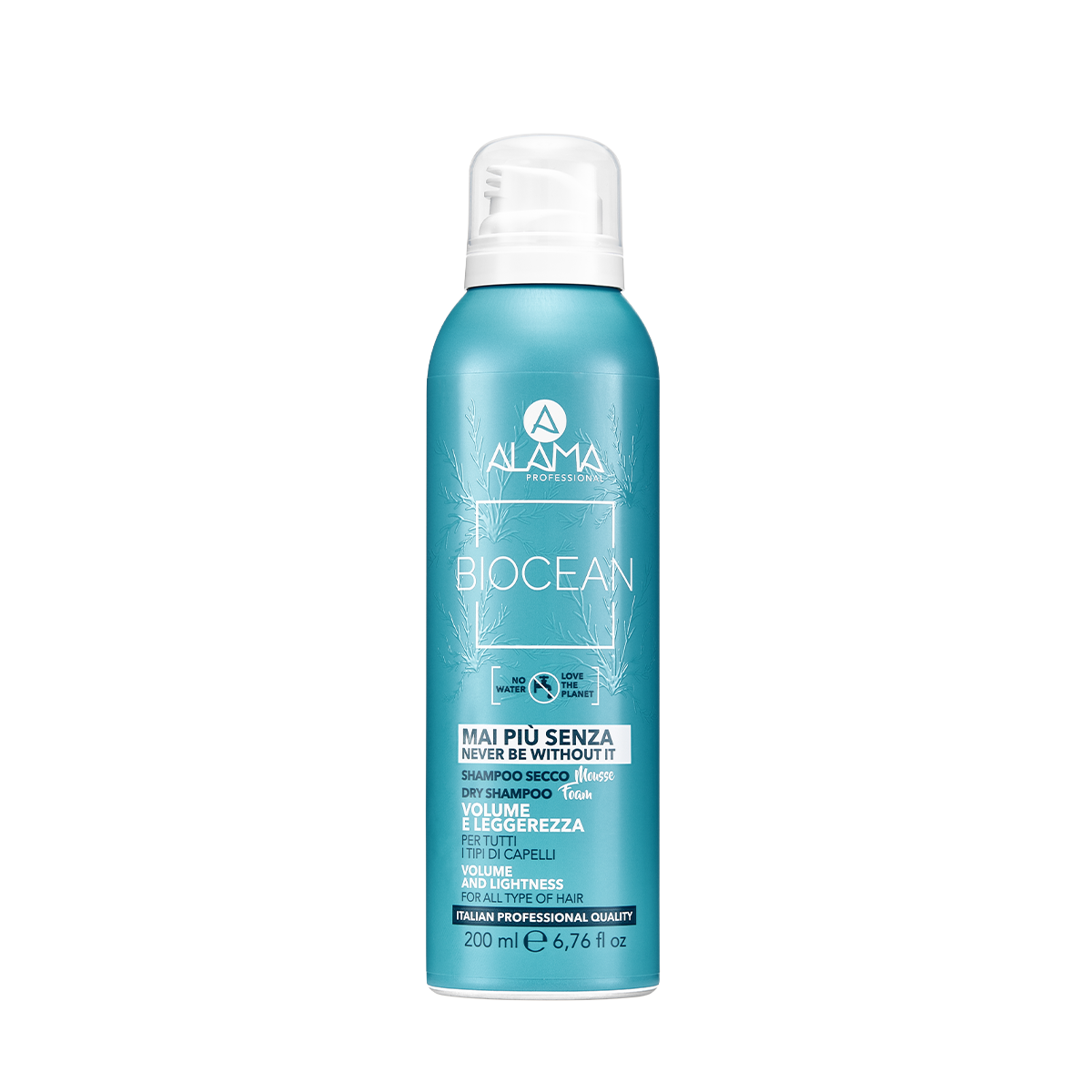 Alama Biocean suhi šampon v peni 200ml