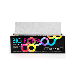 Framar široka rezana folija za pramena/barvanje las Big Poppa - 250 lističev